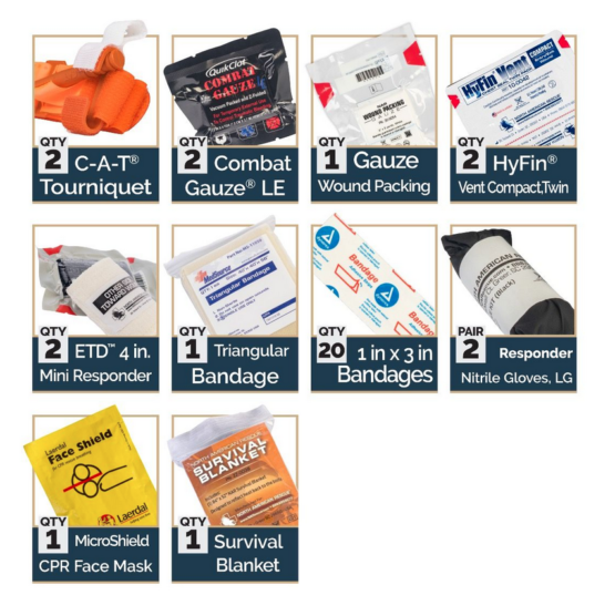 NAR Headrest Kit Included Items