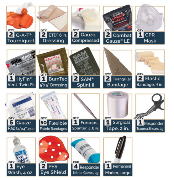 NAR Range Trauma Kit